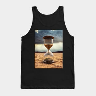 Hourglass in the desert Tank Top